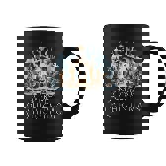 Merry Christmas Nativity Scene North Star Baby Jesus Christ Coffee Mug - Monsterry