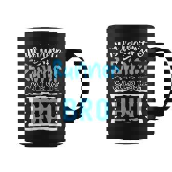 Mi Corredor Favorito Me Llama Hermano Taza de café - Regaloses