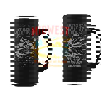 Midwest The Land Of Opes And Dreams Rustic Farm Coffee Mug - Seseable