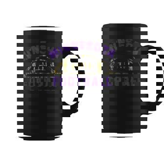 Minnesota Football End Zone Game Day Distressed Vintage Coffee Mug - Seseable