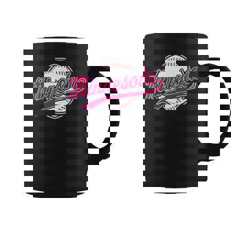 Minnesota Vintage Baseball Throwback Retro Coffee Mug - Thegiftio UK