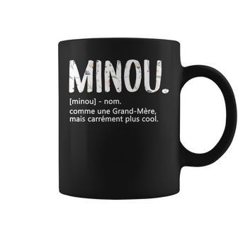 Minou Fête Des Grands-Mères Idée Meilleure Minou Tasse - Cadeauxyz