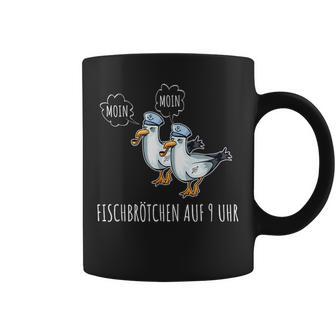 Moin Fish Buns Seagull North German Platgerman Tassen - Geschenkecke