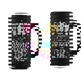 Mom Of The Birthday Girl Bubble Boba Tea Party Family Coffee Mug - Monsterry
