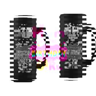 Mom Of The Birthday Girl Family Pig Party Decorations Coffee Mug - Monsterry