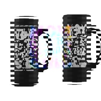 Mom Of The Birthday Girl Tie Dye Colorful 1St Bday Coffee Mug - Thegiftio UK