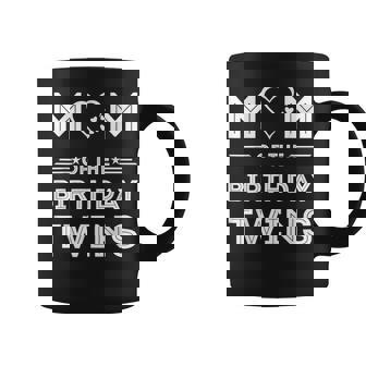 Mom Of The Birthday Twins Wife Quote Twin Mom Coffee Mug - Seseable