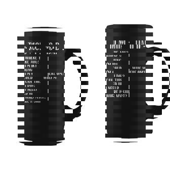 To Mom Compare To Dad Where Is Mom Dad Coffee Mug - Thegiftio