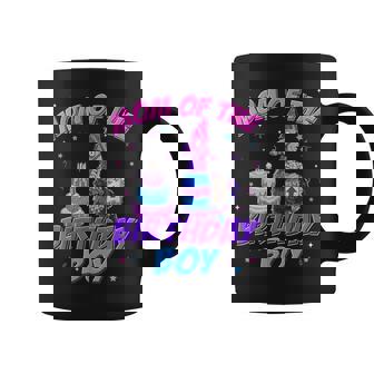 Mom And Dad Birthday Boy Llama Family Party Decorations Graphic Print Coffee Mug - Monsterry