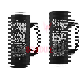 Mom Of Both Proud Dance And Baseball Mom Coffee Mug - Seseable