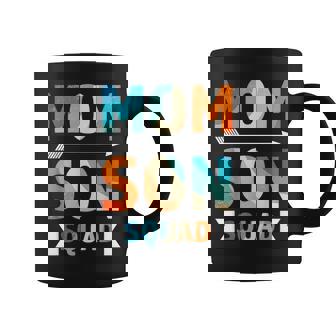 Mom Son Squad Mother Family Coffee Mug - Thegiftio