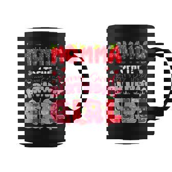 Momma Of The Berry First Birthday Girl Strawberry Lover Graphic Print Coffee Mug - Monsterry