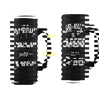 Mon Groupe Sanguin O Pastis Humour Alcool Apéro Homme Tasse - Cadeauxyz
