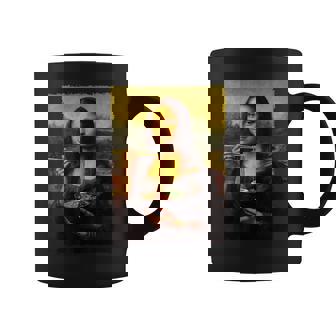 Mona Lisa Mangeant Des Nouilles Japonaises Ramen Professeur D'art Tasse - Cadeauxyz