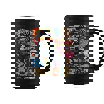 Mono Frontprint Arte Gráfico Animal Obra De Arte Monkey Taza de café - Regaloses