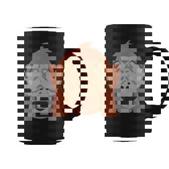 Mono See-No-Evil Taza de café - Regaloses