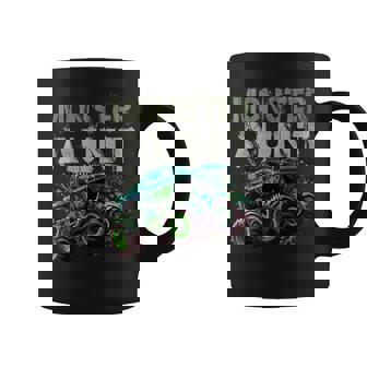 Monster Truck Aunt Family Matching Monster Truck Lovers Coffee Mug | Mazezy