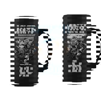 Monster Truck Dad Fathers Day Monster Truck Are My Jam Coffee Mug - Monsterry