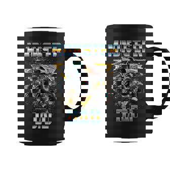 Monster Truck Dad Monster Truck Are My Jam Truck Lovers Small Black Coffee Mug - Monsterry