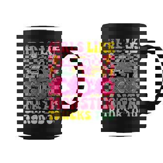 Monster Trucks Girls Like Monster Trucks Too Coffee Mug | Mazezy