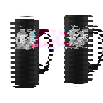Motif Fraises Japonaises Kawaii Tasse - Cadeauxyz