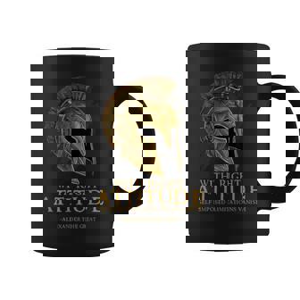 Motivating Alexander The Great Quote Ancient Greek History Graphic Print Coffee Mug - Monsterry