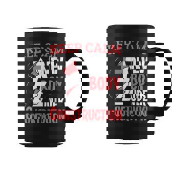 Motivation Keep Calm Nuevo Cuerpo En Construcción Entrenamiento Gimnasio Taza de café - Regaloses