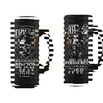Motocicleta Padre Hijo Motero Idea Regalo Motocicleta Carreras Taza de café - Regaloses