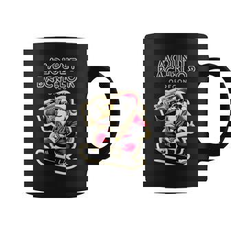 Mount Bachelor Oregon Cool Ski Christmas Santa Graphic Print Coffee Mug - Monsterry