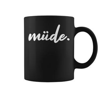 Müde Pyjama Schlafanzug Schlaf Relax Chill Lustig Tassen - Geschenkecke