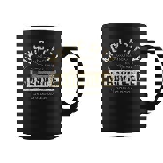 Music City Nashville Tennessee- Ciudad De La Música De Nashville Taza de café - Regaloses