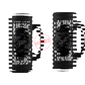 Music Lovers Introvert Quote I Love Music More Than People Graphic Print Coffee Mug - Monsterry