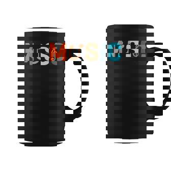 Musical Notesintage Nostalgic Retro Music Lovers Tasse - Cadeauxyz