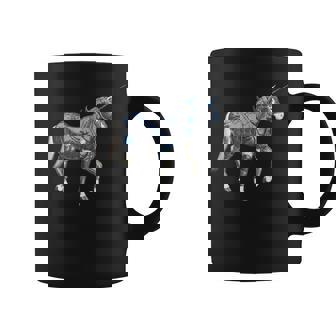 Mystical Unicorn Magical Symbol Horse Animal Tank Top Graphic Print Coffee Mug - Monsterry