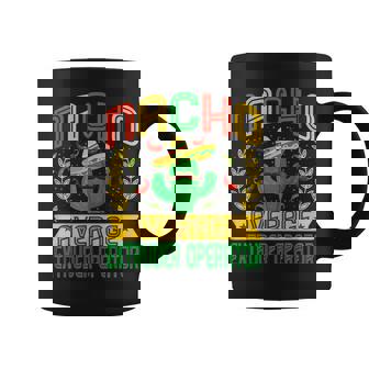 Nacho Average Extruder Operator Mexican Cactus Graphic Print Coffee Mug - Monsterry
