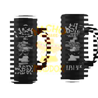 Nacho Average Maddox Personalized Name Taco Graphic Print Coffee Mug - Monsterry