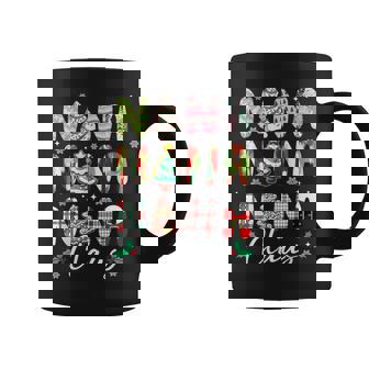 Nana Claus Tree Cake Cookie Santa Christmas Party Snowflake Graphic Print Coffee Mug - Monsterry