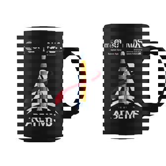 Nasa Artemis Sls Mission Esa Et Worm Logo Tasse - Cadeauxyz
