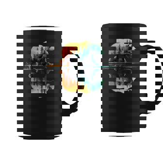 Nature Forest Mountains Trees Wildlife Bear Coffee Mug - Thegiftio