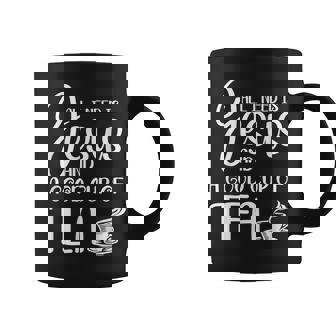 All I Need Is Jesus And A Cup Of Tea T Graphic Print Coffee Mug - Monsterry