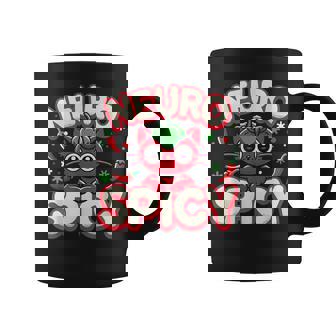 Neurospicy Neurodivergent Adhd Asd Autism Cat Lover Coffee Mug - Monsterry