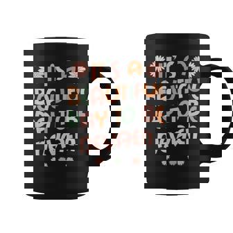Nevaeh Personalized Name It's A Beautiful Day Nevaeh Coffee Mug | Seseable UK