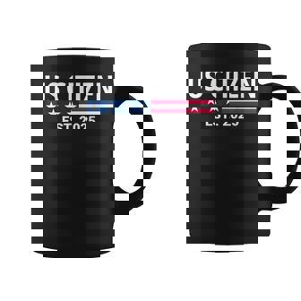 New Us Citizen Est 2025 American Immigrant New Citizenship Coffee Mug - Thegiftio
