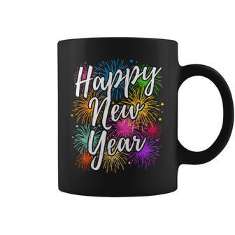 New Year's Eve Party Outfit Decoration Fireworks New Year Happy New Year Tassen - Geschenkecke