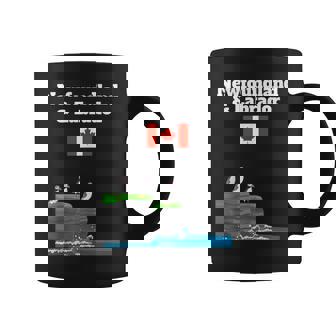 Newfoundland Labrador Puffins Sea Cliffs Canada Trip Flag Tank Top Graphic Print Coffee Mug - Monsterry
