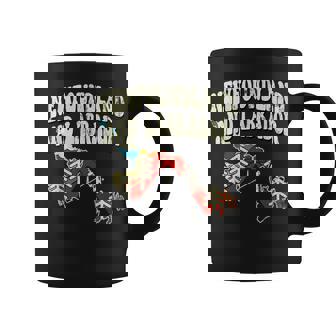 Newfoundland Labrador Vintage Province Rainbow Canada Retro Graphic Print Coffee Mug - Monsterry