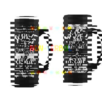 My Niece Proud Autism Aunt Autism Warrior Aunt Graphic Print Coffee Mug - Monsterry
