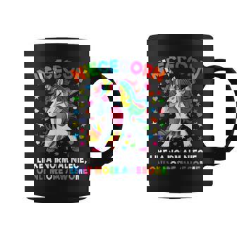 Niececorn Like A Niece Only Awesome Dabbing Unicorn Women Graphic Print Coffee Mug - Monsterry