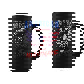 Nightmares Outfits Vintage American Flag Dream Apparel Coffee Mug - Thegiftio UK