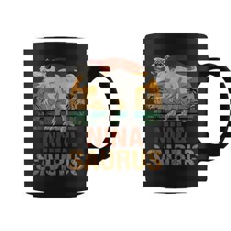 Ninasaurus Dinosaur Nina Saurus Vintage Mother's Day Coffee Mug - Seseable